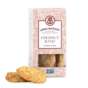 Coconut Oat Butter Cookie-Unna Bakery