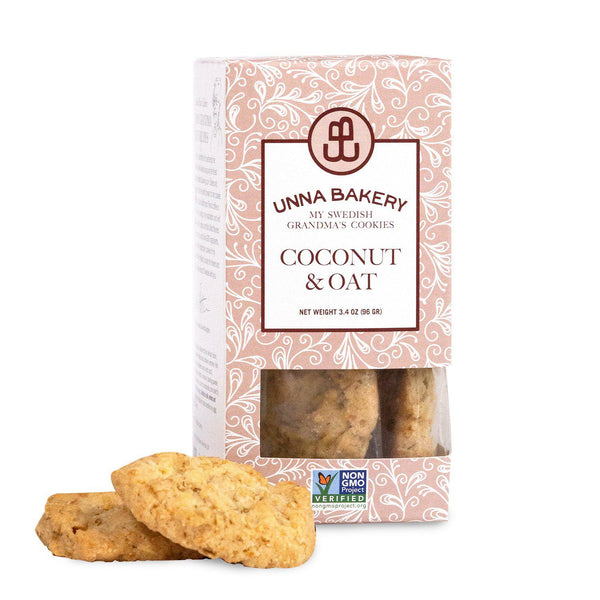 Coconut Oat Butter Cookie-Unna Bakery